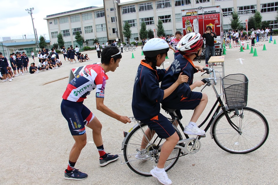 【地域貢献活動】自転車安全教室 累計受講者数5万人を達成 宇都宮ブリッツェン／日本初地域密着型プロサイクルロードレースチーム／自転車／プロ